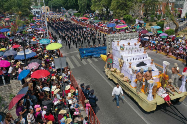 Gobierno de Puebla suspende el Desfile del 5 de Mayo - Leviatan